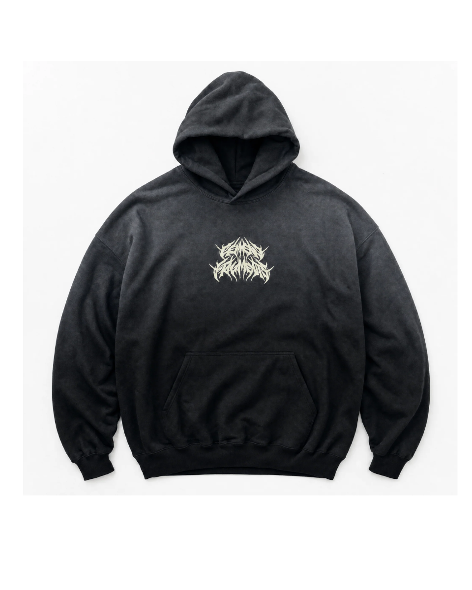 Skeletal Spine Hoodie
