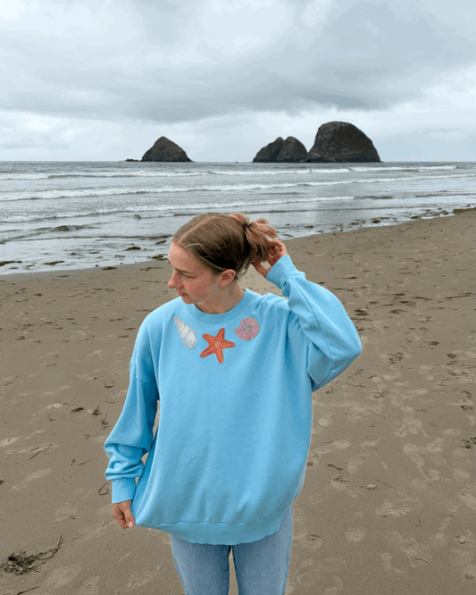 Ocean Graphic Crewneck