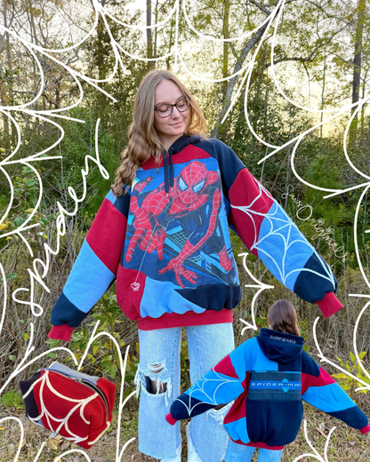 Baggy Spider Hoodie
