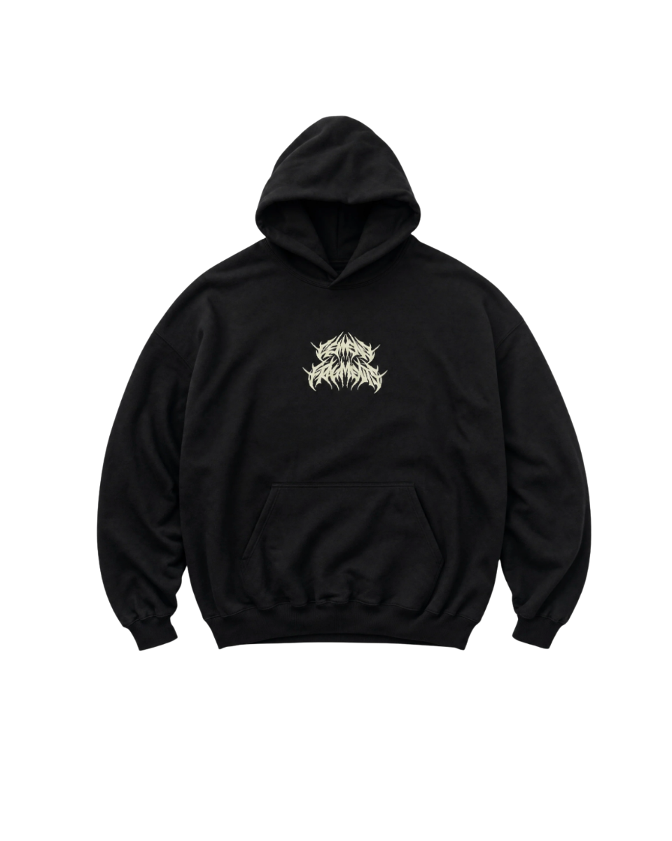 Skeletal Spine Hoodie
