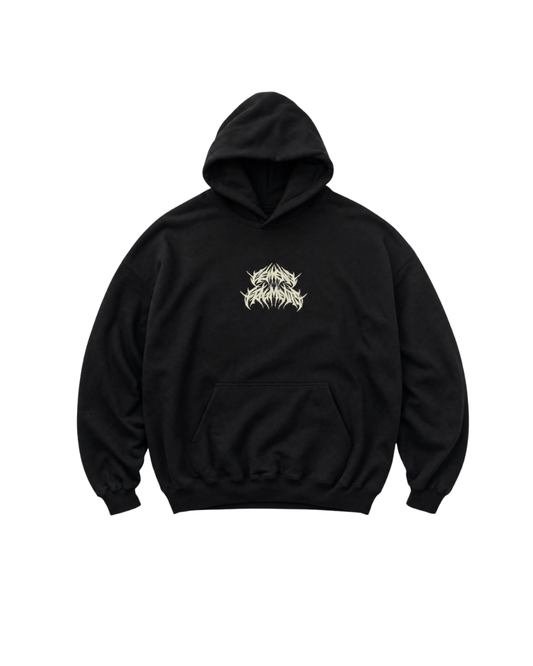 Skeletal Spine Hoodie