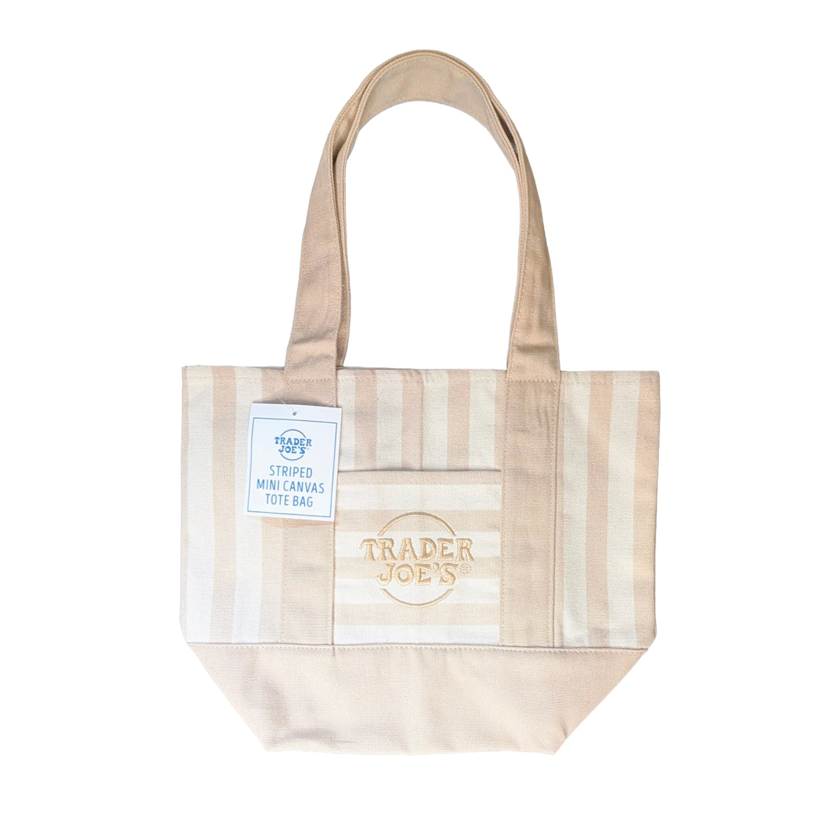 Trader Joe’s Striped Tote Bag