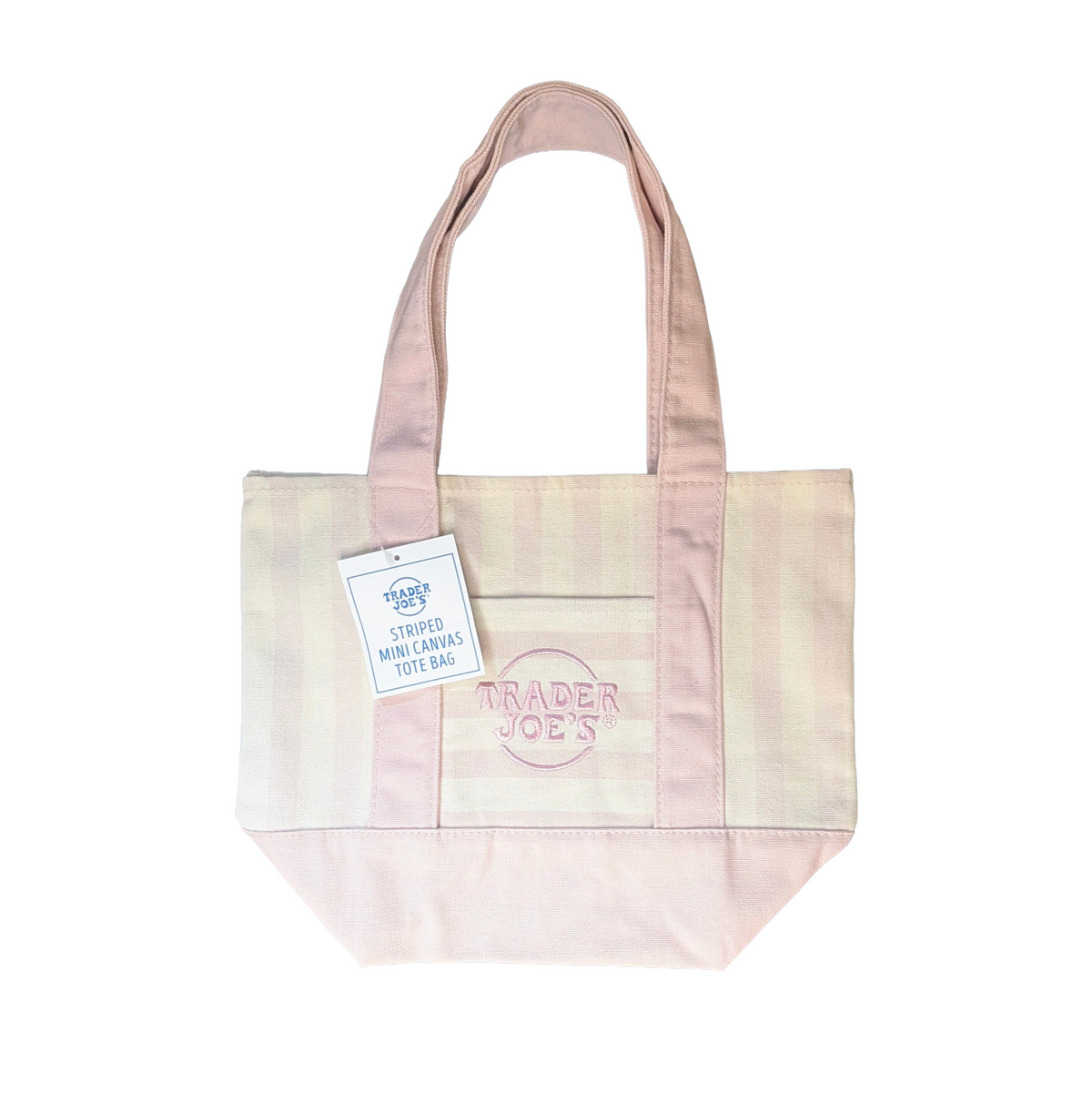Trader Joe’s Striped Tote Bag