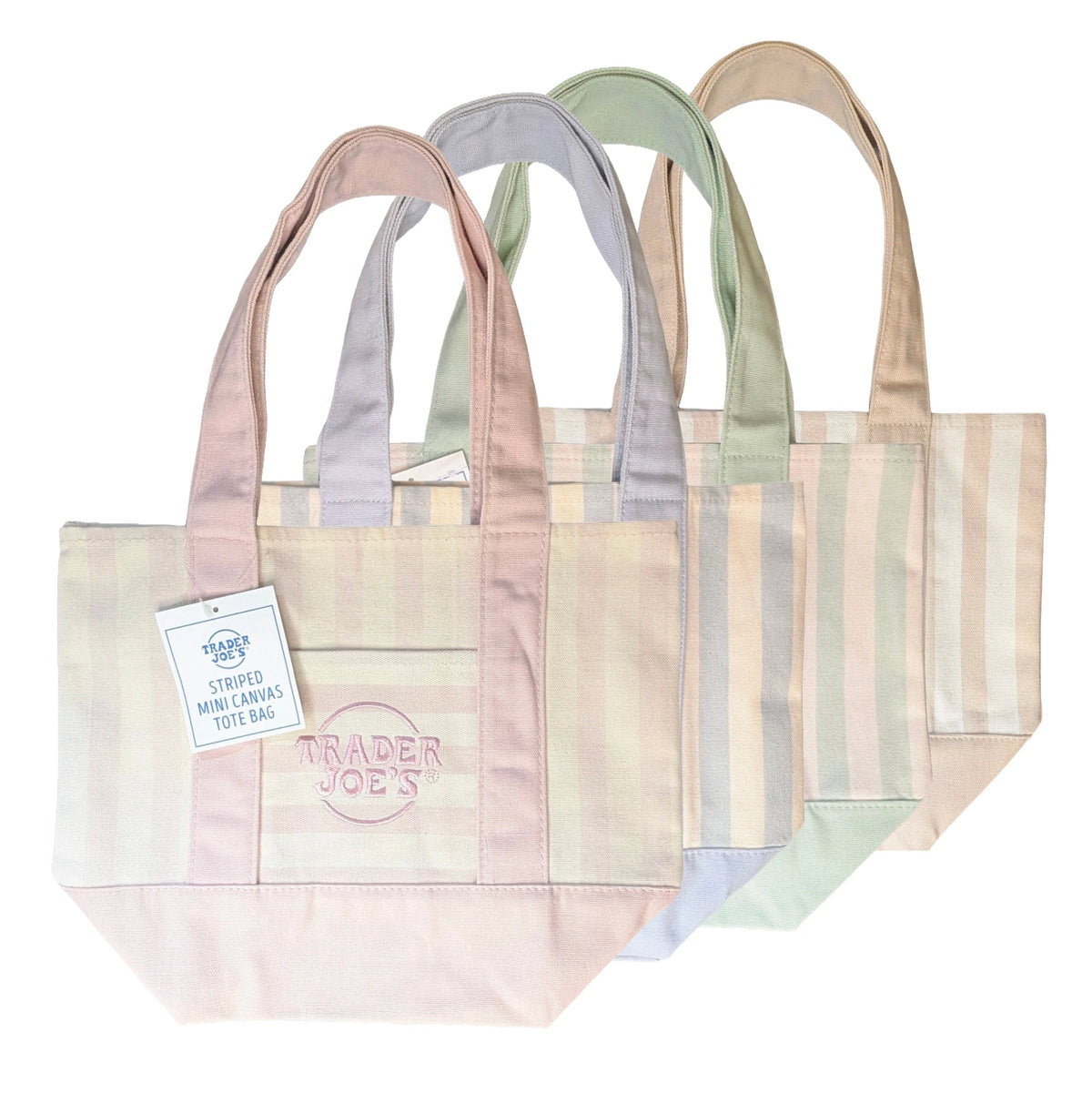 Trader Joe’s Striped Tote Bag