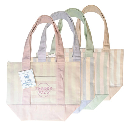 Trader Joe’s Striped Tote Bag
