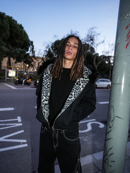 Reversible Leopard Jacket
