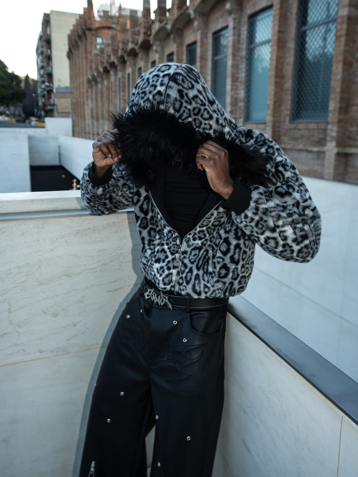 Reversible Leopard Jacket