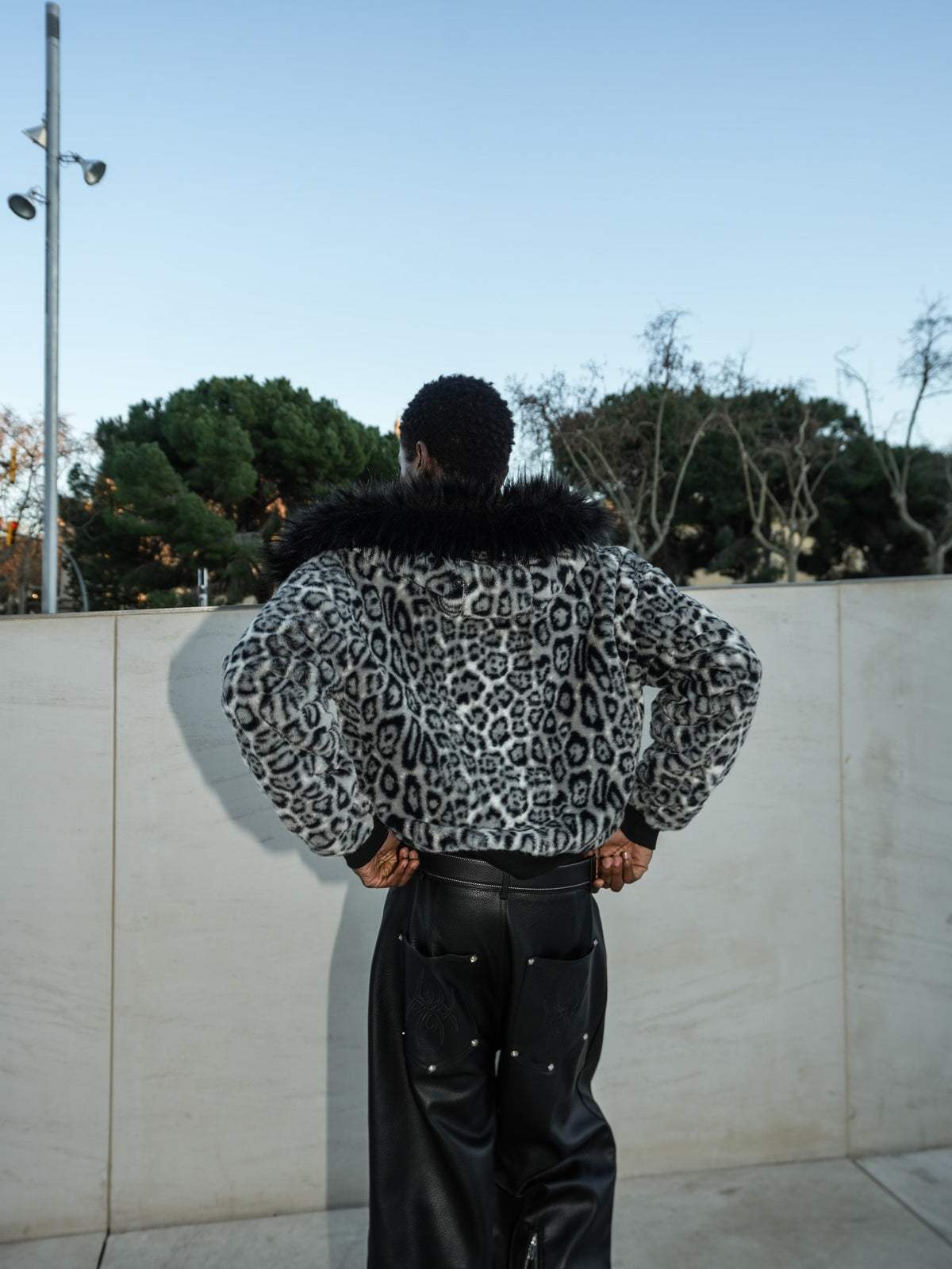 Reversible Leopard Jacket