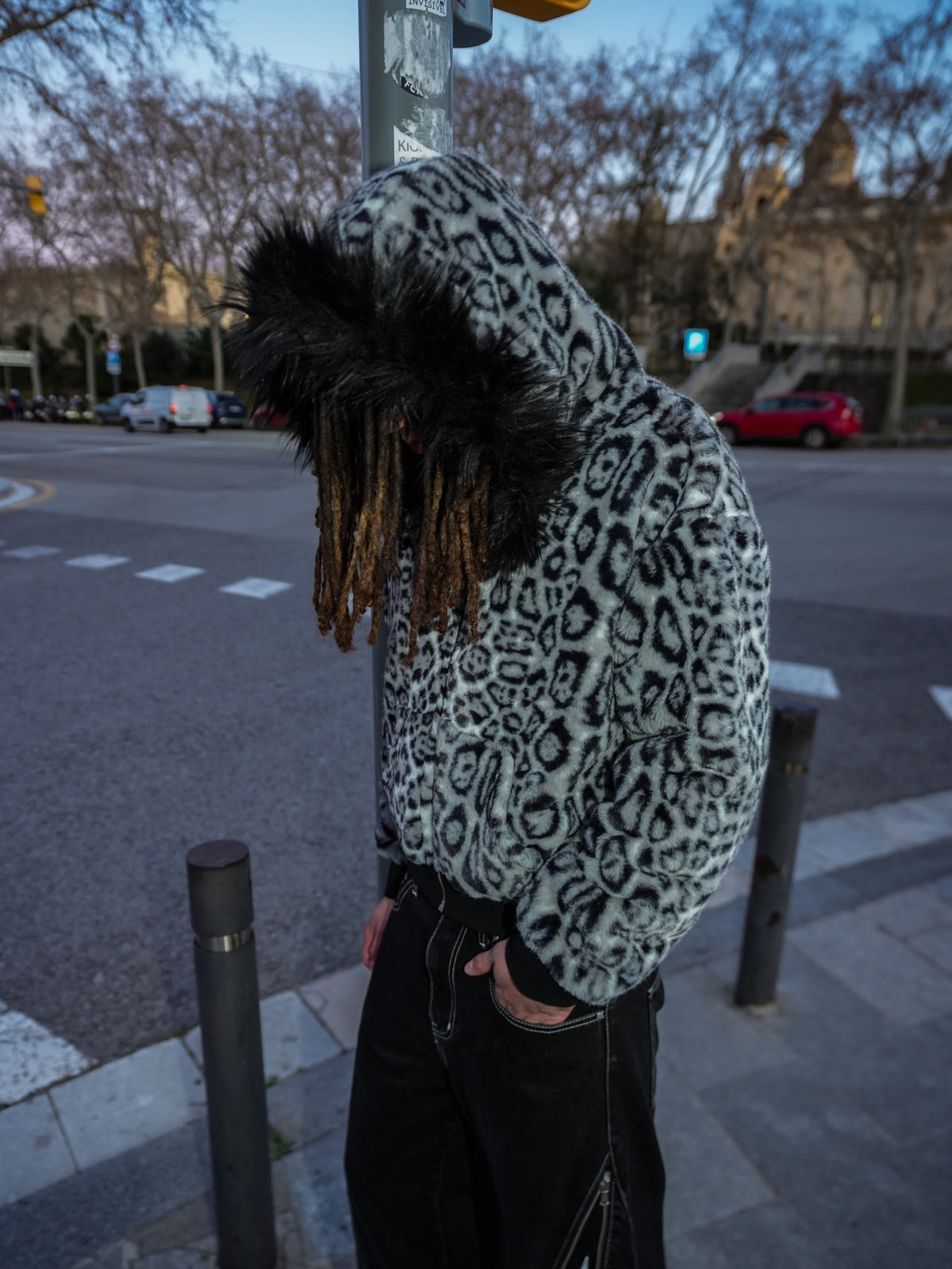 Reversible Leopard Jacket
